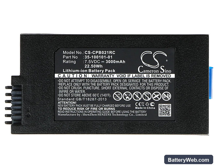 Cisco Scientific Atlanta Replacement Battery, 7.5V, 3000mAh, Li-ion 5