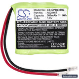 Universal 2/3AAA x 3 Replacement Battery, 3.6V, 300mAh, Ni-MH 3