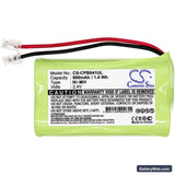 Universal AA x 2 Replacement Battery, 2.4V, 600mAh, Ni-MH 3