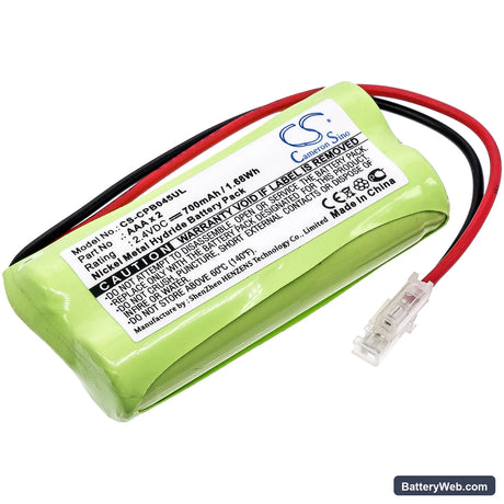 Universal AAA x 2 Replacement Battery, 2.4V, 700mAh, Ni-MH 1