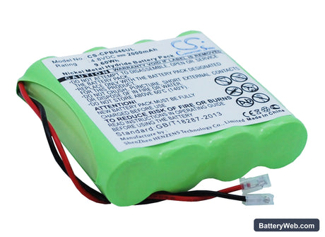 Universel AA x 4 Replacement Battery, 4.8V, 2000mAh, Ni-MH 2