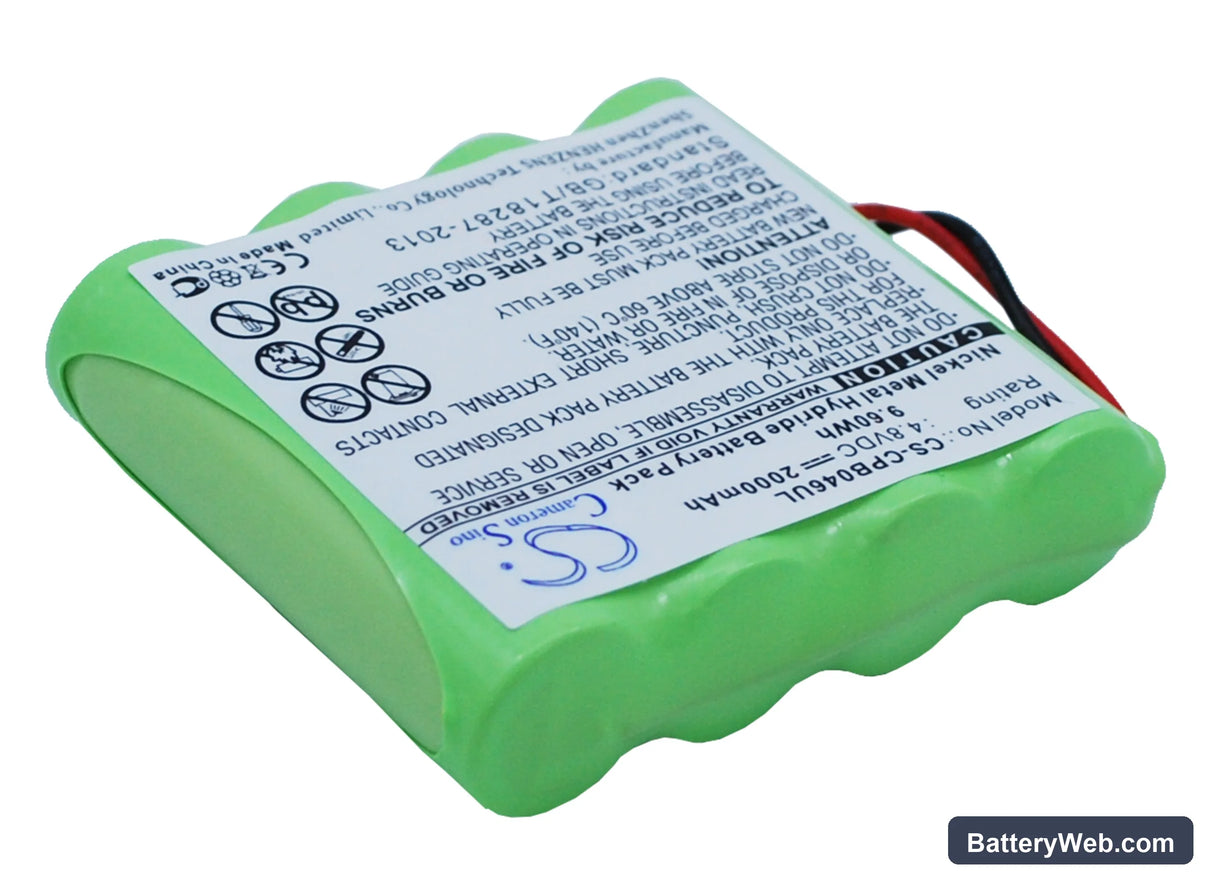 Universel AA x 4 Replacement Battery, 4.8V, 2000mAh, Ni-MH 3