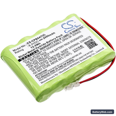 Universel AA x 5 Replacement Battery, 6V, 2000mAh, Ni-MH 1