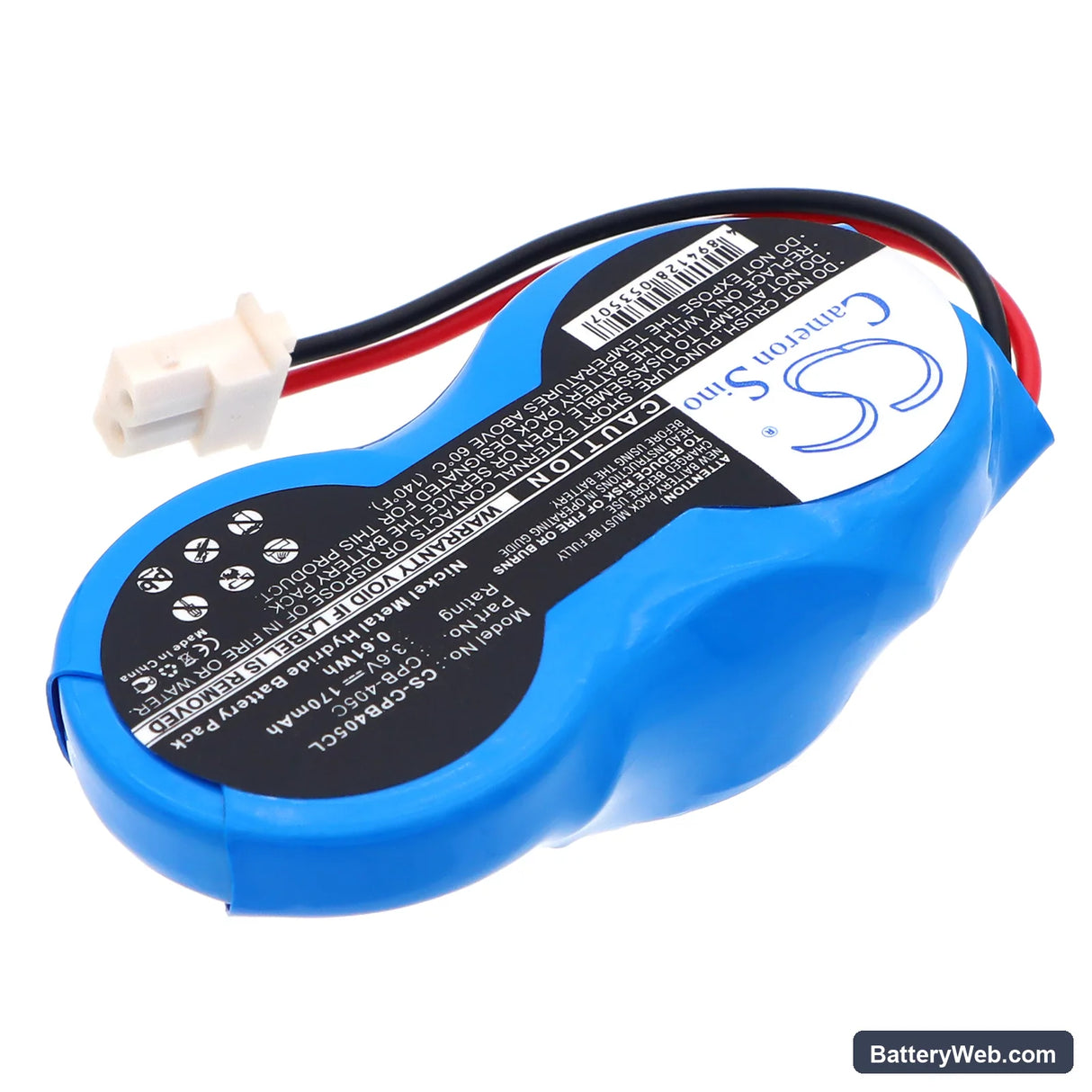 Unisonic TP7087 Replacement Battery, 3.6V, 170mAh, Ni-MH 2