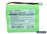 Siemens 240 Replacement Battery, 3.6V, 1200mAh, Ni-MH 5