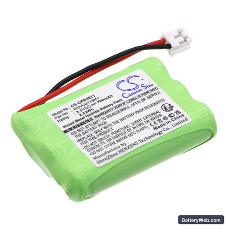 Geemarc CC40 Replacement Battery, 3.6V, 700mAh, Ni-MH 1