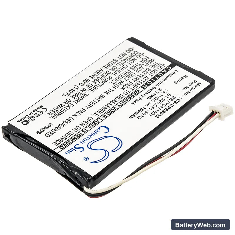 Uniden TRU-C46 Replacement Battery, 3.7V, 750mAh, Li-ion 2