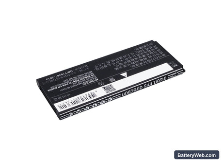 Coolpad 8076D Replacement Battery, 3.7V, 1400mAh, Li-ion 3