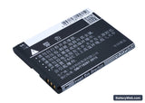 Coolpad 8017 Replacement Battery, 3.7V, 1500mAh, Li-ion 3
