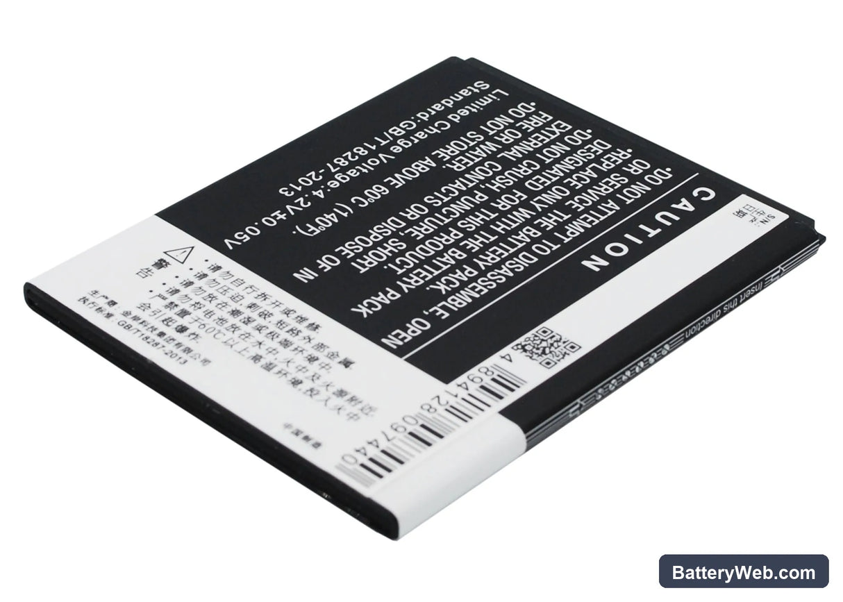 Coolpad 5315 Replacement Battery, 3.7V, 2500mAh, Li-ion 5