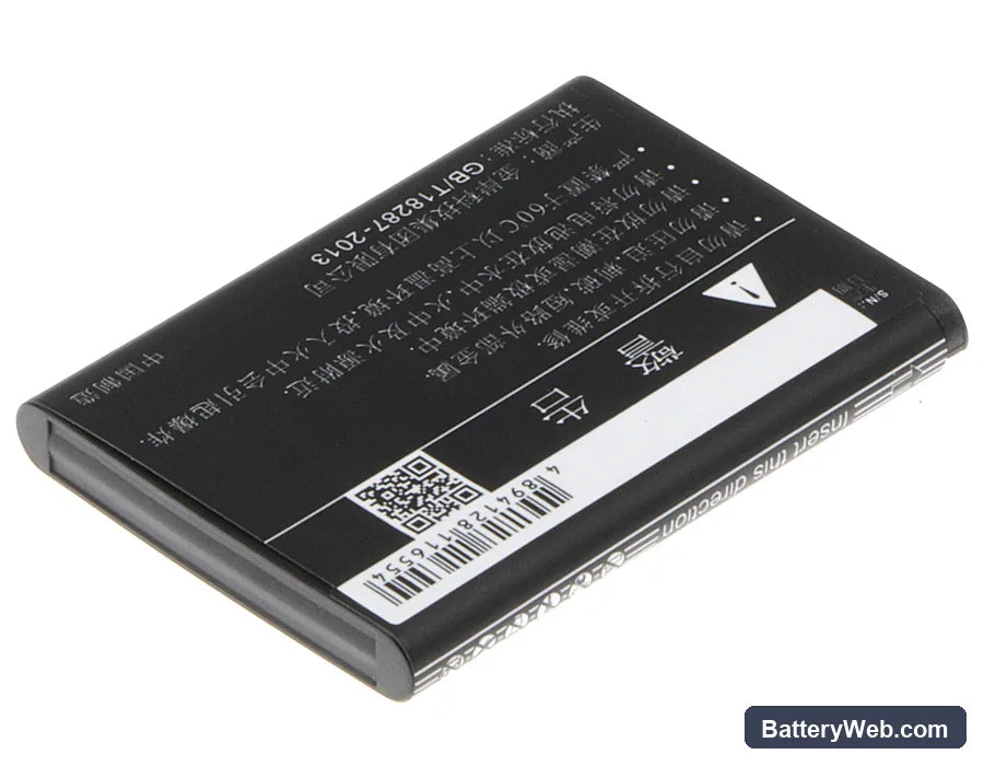 Coolpad 8021 Replacement Battery, 3.7V, 1150mAh, Li-ion 3
