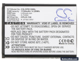 Coolpad 8021 Replacement Battery, 3.7V, 1150mAh, Li-ion 5