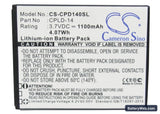Coolpad 8150D Replacement Battery, 3.7V, 1100mAh, Li-ion 5