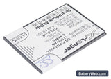Coolpad 7295 Replacement Battery, 3.7V, 1750mAh, Li-ion 2