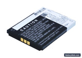 Coolpad E600 Replacement Battery, 3.7V, 1150mAh, Li-ion 3