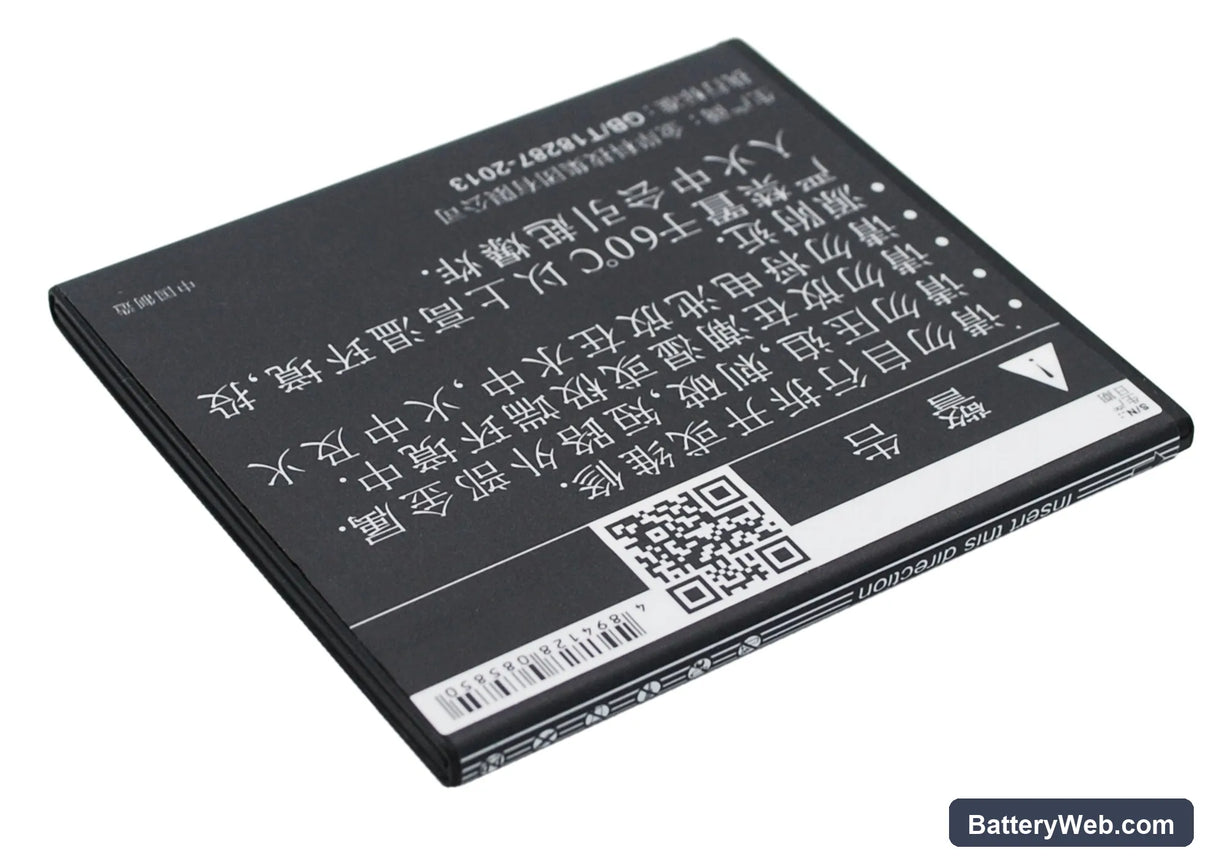 Coolpad K1 Replacement Battery, 3.7V, 1950mAh, Li-ion 5
