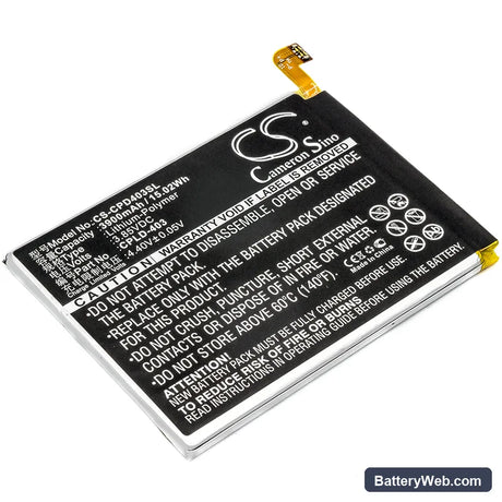 Coolpad Cool 1 Replacement Battery, 3.85V, 3900mAh, Li-Polymer 1