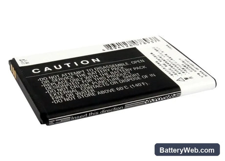 Coolpad D530 Replacement Battery, 3.7V, 1150mAh, Li-ion 3