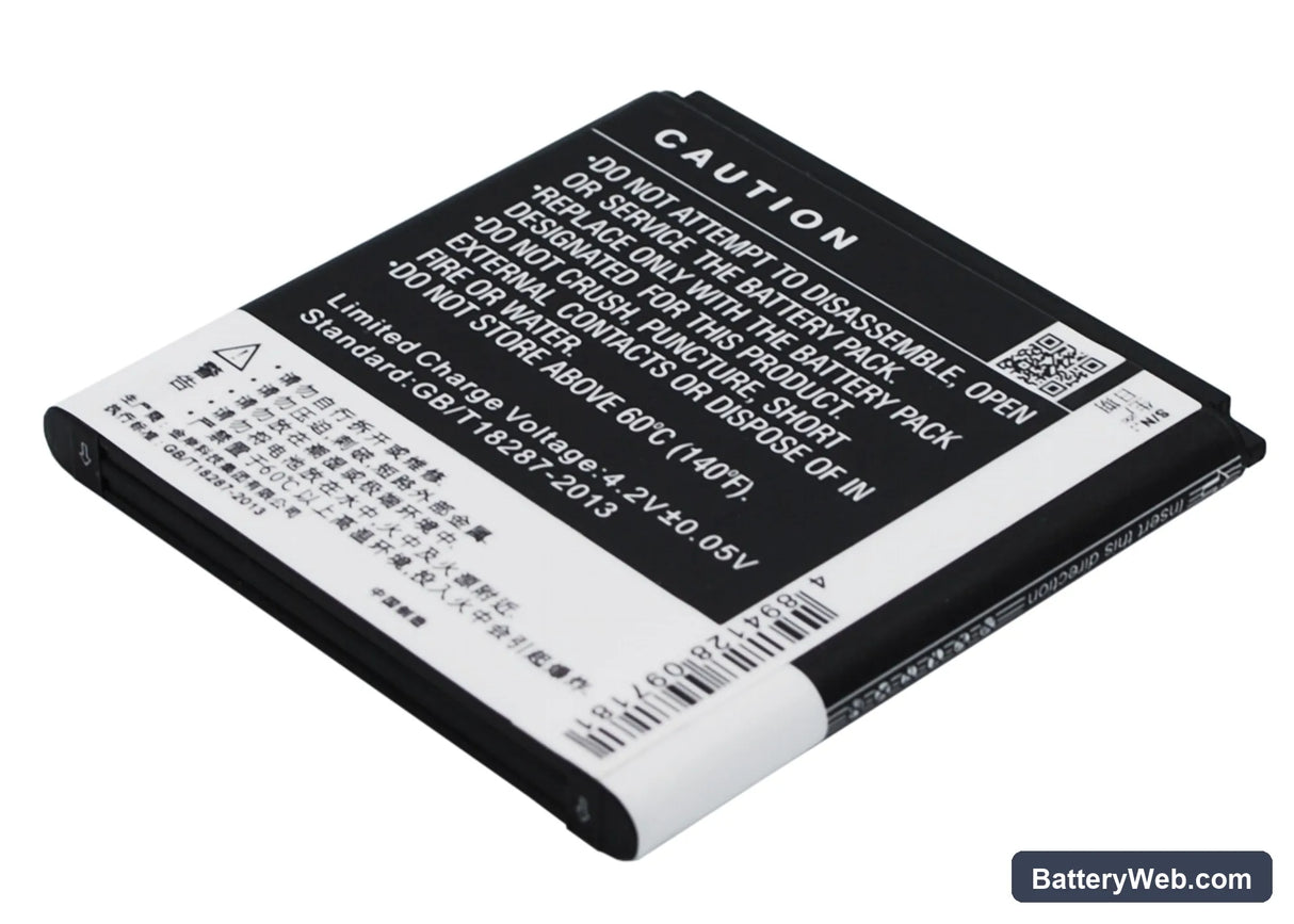 Coolpad 8070 Replacement Battery, 3.7V, 1500mAh, Li-ion 5