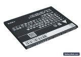 Coolpad 8198T Replacement Battery, 3.7V, 1500mAh, Li-ion 3