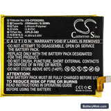 Coolpad Note 3 Lite Replacement Battery, 3.8V, 2500mAh, Li-Polymer 3