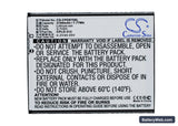Coolpad 5910 Replacement Battery, 3.7V, 2100mAh, Li-ion 1