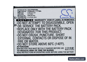 Coolpad 5910 Replacement Battery, 3.7V, 2100mAh, Li-ion 1