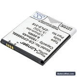 Vodafone 888N Replacement Battery, 3.7V, 1800mAh, Li-ion 2