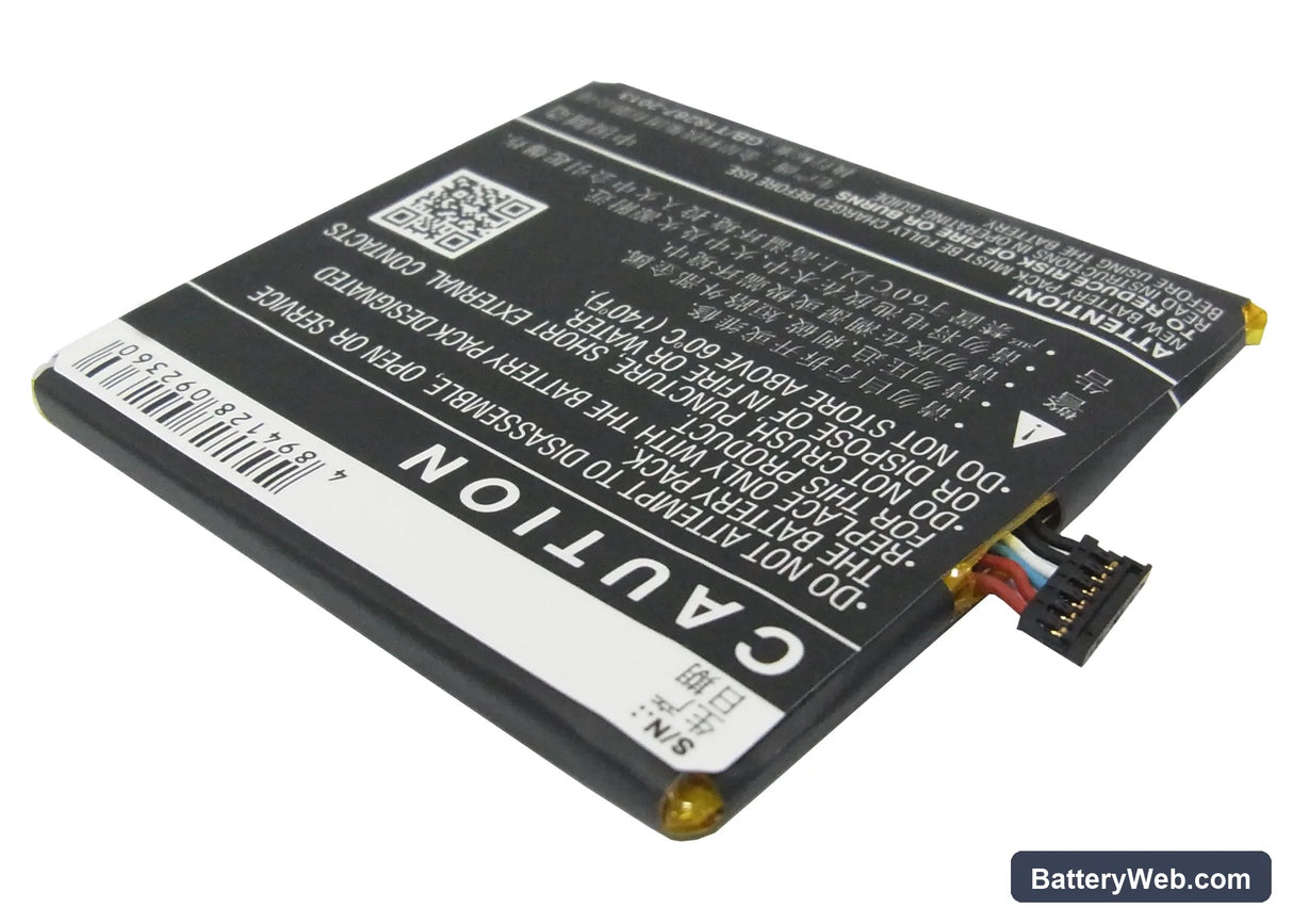 Coolpad 9960 Replacement Battery, 3.7V, 2000mAh, Li-Polymer 3