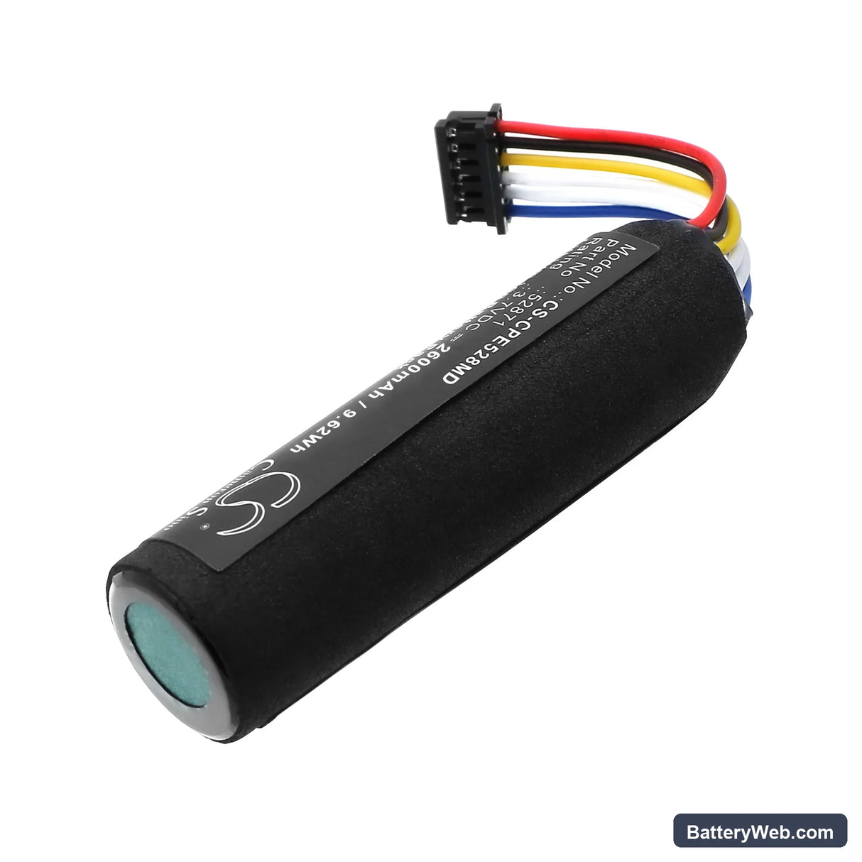 Compat Ella 12272020 Replacement Battery, 3.7V, 2600mAh, Li-ion 2