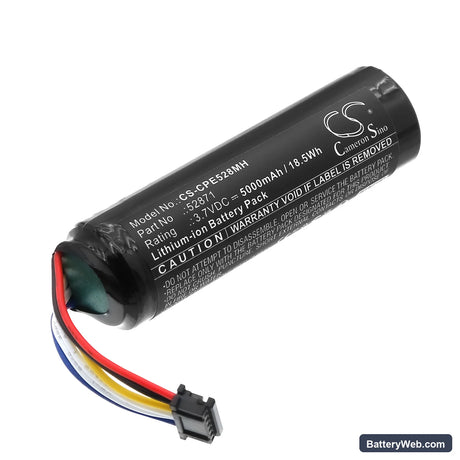 Compat Ella 12272020 Replacement Battery, 3.7V, 5000mAh, Li-ion 1