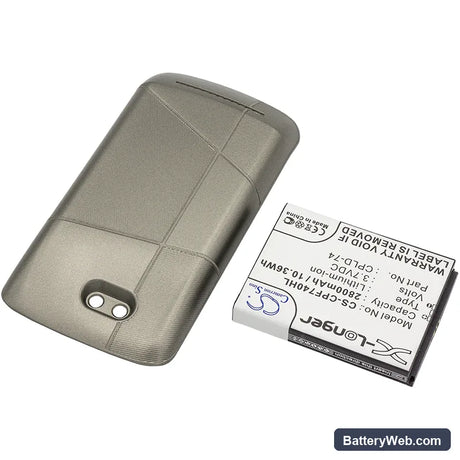 Coolpad 5860 Replacement Battery, 3.7V, 2800mAh, Li-ion 2