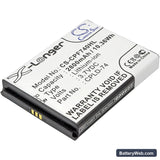 Coolpad 5860 Replacement Battery, 3.7V, 2800mAh, Li-ion 5