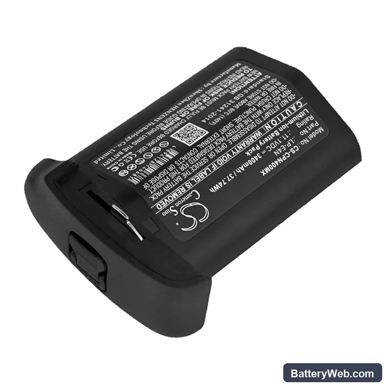 Canon EOS-1D MarkIII Replacement Battery, 11.1V, 3400mAh, Li-ion 2