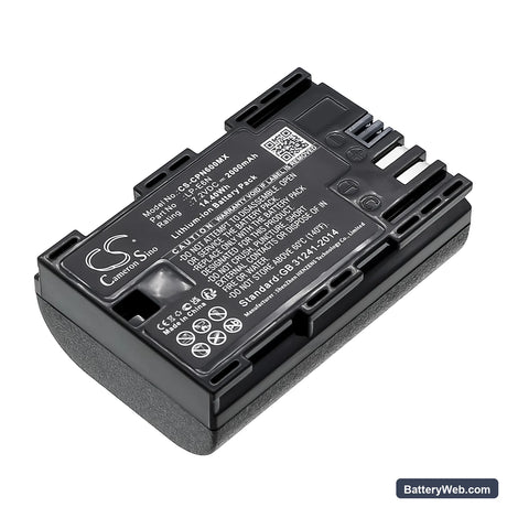 Canon EOS 5D Mark II Replacement Battery, 7.2V, 2000mAh, Li-ion 1