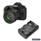 Canon EOS 5D Mark II Replacement Battery, 7.2V, 2000mAh, Li-ion 6