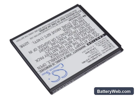 Coolpad 9100 Replacement Battery, 3.7V, 1100mAh, Li-ion 2