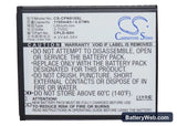 Coolpad 9100 Replacement Battery, 3.7V, 1100mAh, Li-ion 5