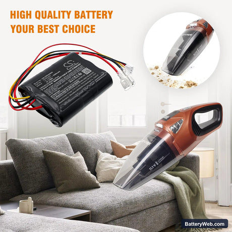 Concept VP4360 Replacement Battery, 11.1V, 2500mAh, Li-ion 6