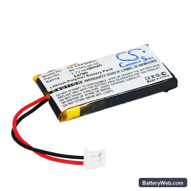 Cobra 840 Replacement Battery, 3.7V, 180mAh, Li-Polymer 1