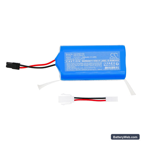 Concept VR2020 Replacement Battery, 14.4V, 2600mAh, Li-ion 3