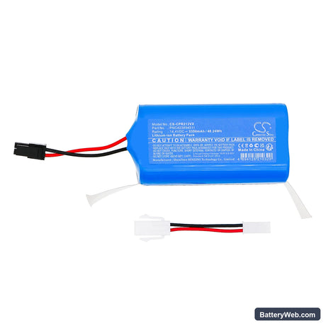 Concept VR2020 Replacement Battery, 14.4V, 3350mAh, Li-ion 3