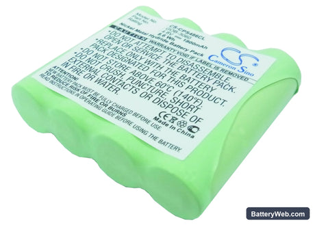Ascom MIRA Replacement Battery, 4.8V, 1800mAh, Ni-MH 1