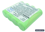 Ascom MIRA Replacement Battery, 4.8V, 1800mAh, Ni-MH 2