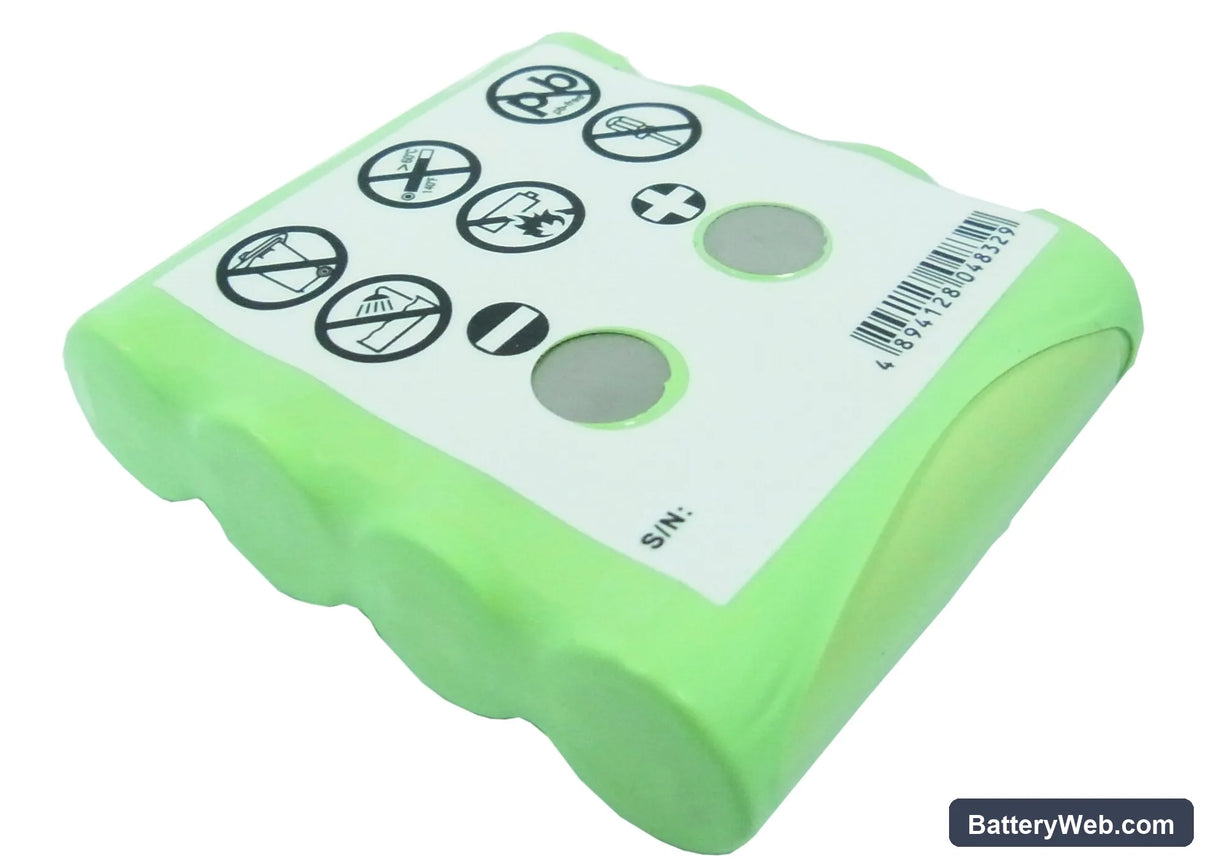 Ascom MIRA Replacement Battery, 4.8V, 1800mAh, Ni-MH 4