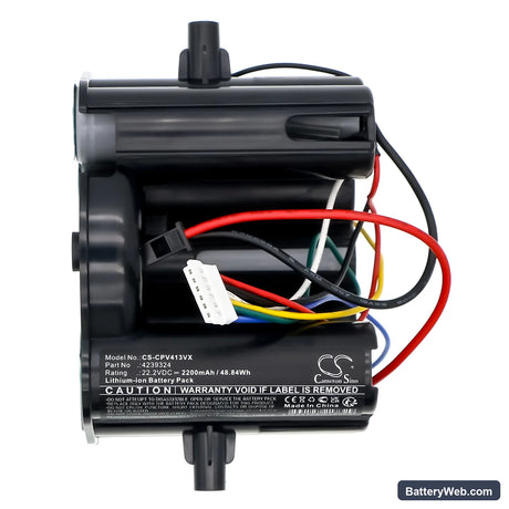 Concept VP4136 2in1(6 pin) Replacement Battery, 22.2V, 2200mAh, Li-ion 5