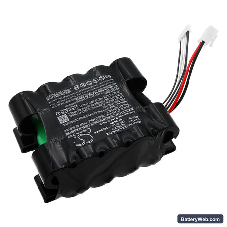 Concept VP4170 Replacement Battery, 25.9V, 2600mAh, Li-ion 2