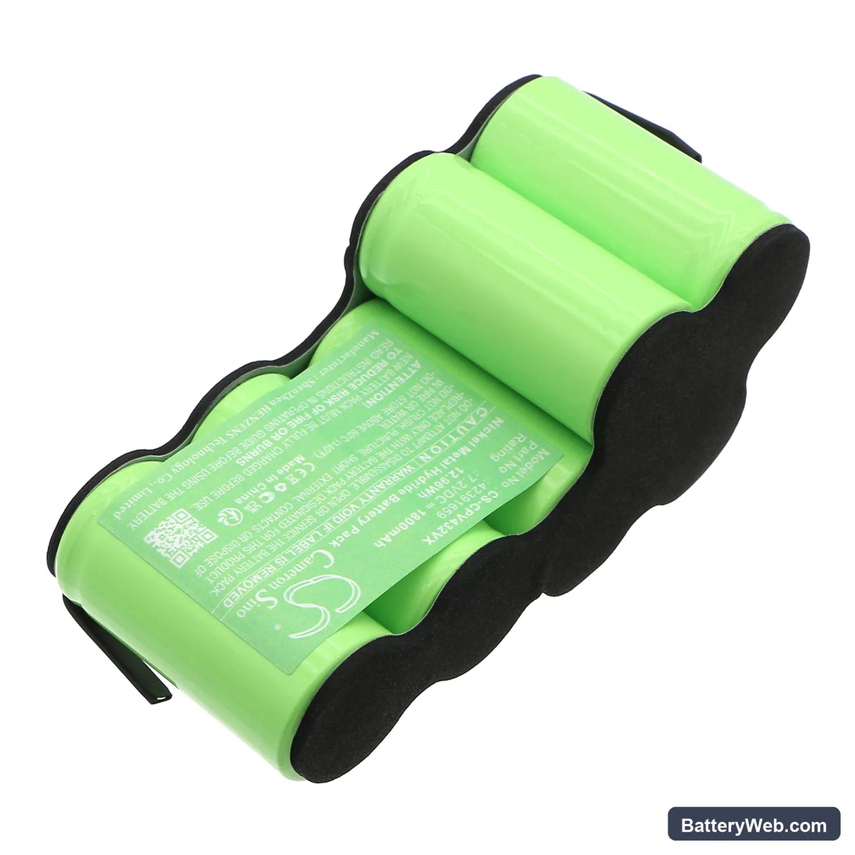 Concept VP4320 Replacement Battery, 7.2V, 1800mAh, Ni-MH 2