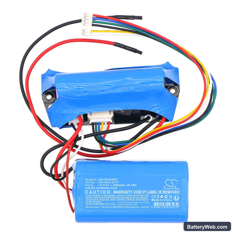 Concept VP4353 Replacement Battery, 18.5V, 2600mAh, Li-ion 3