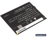 Coolpad Y91 Replacement Battery, 3.8V, 2500mAh, Li-Polymer 4